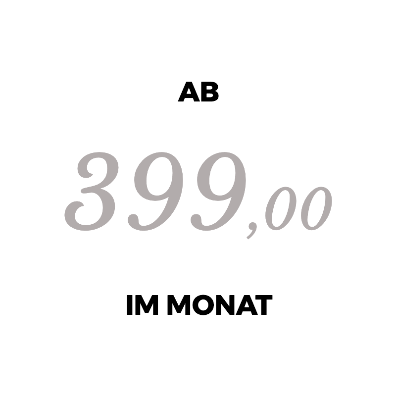 ab 399,00€ im Monat
